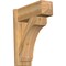 Ekena Millwork Legacy Craftsman Rough Sawn Outlooker, Western Red Cedar, 8"W x 22"D x 26"H OUT08X22X26LEC04RWR - alternate 1